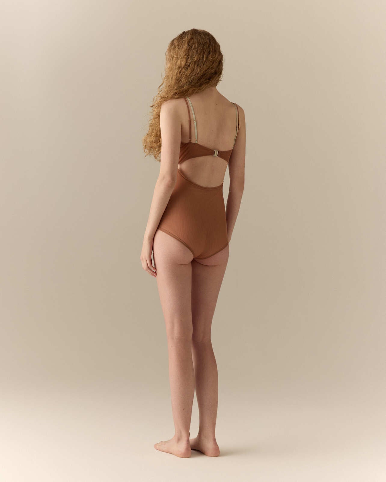 The Vino Cutout Mesh One-Piece Swimsuit | Terra Sage