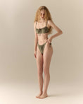 Load image into Gallery viewer, The Riva Ruched Skirt Bikini Two-Piece Bottom | Sage Olive
